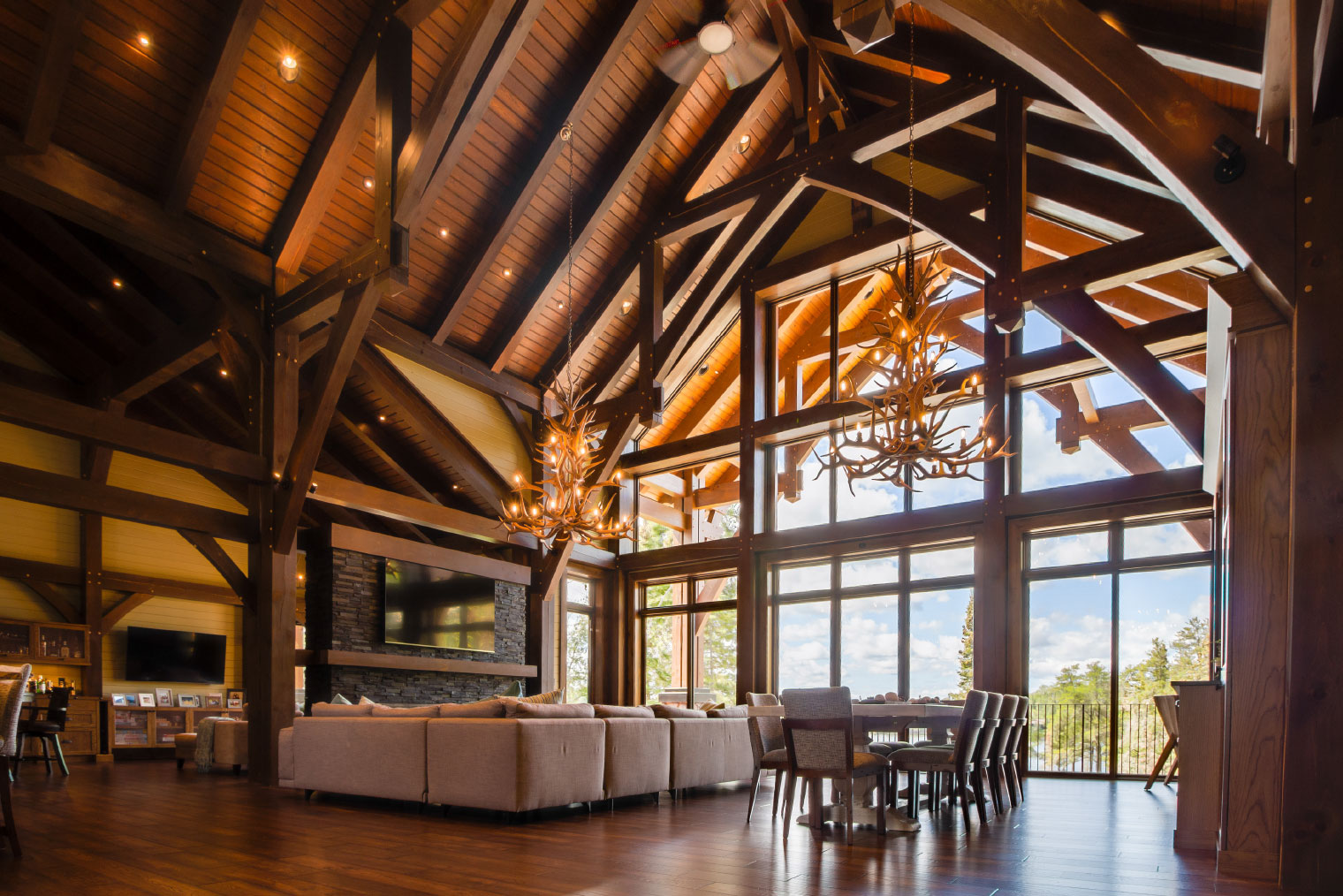 Timber Frame Ceiling