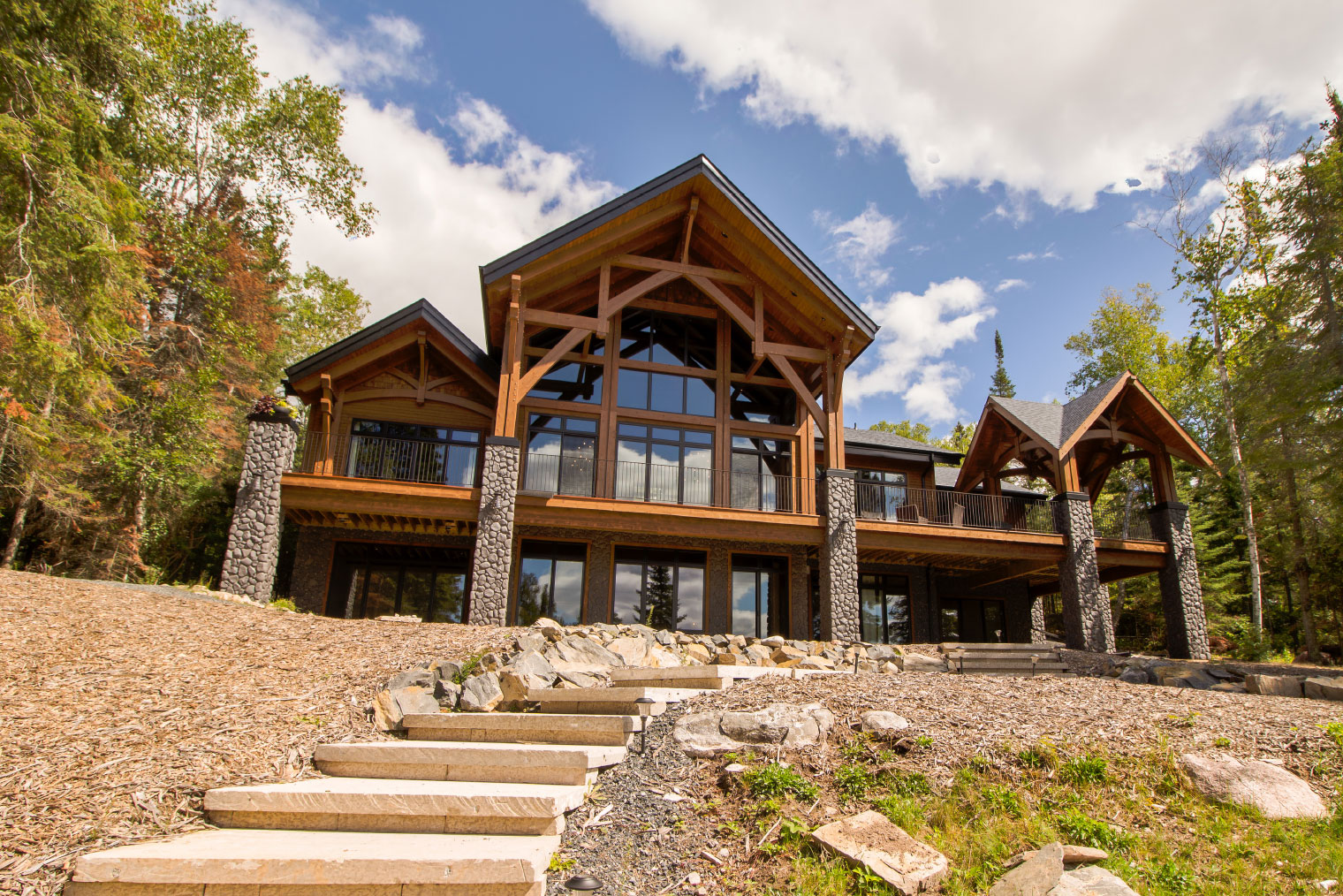 Timber Frame House