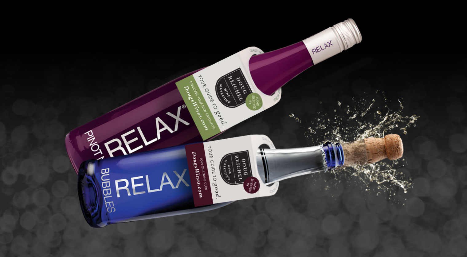 Relax Wine Bottles