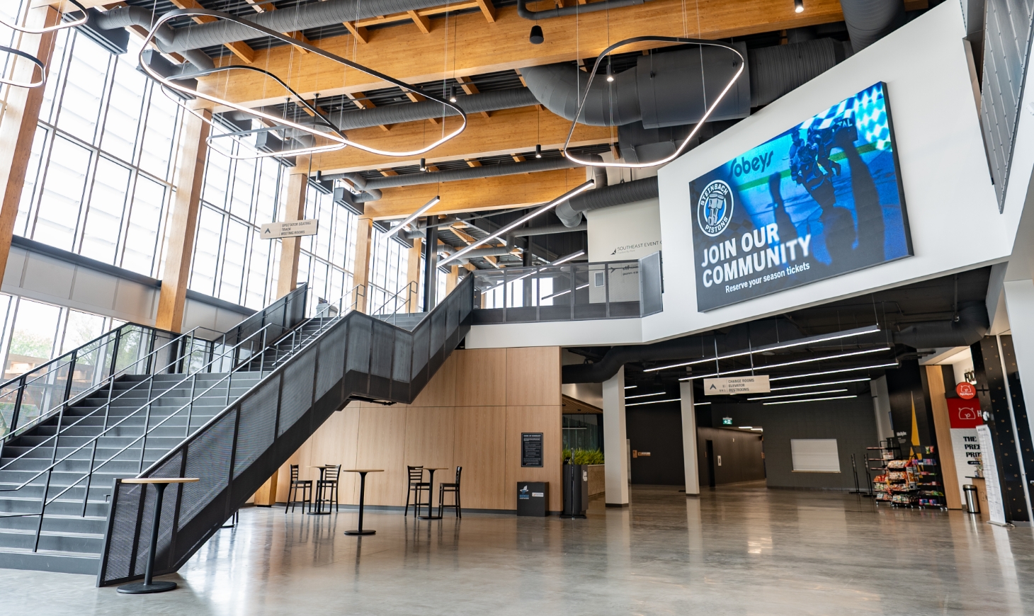 Southeast Event Centre Interior